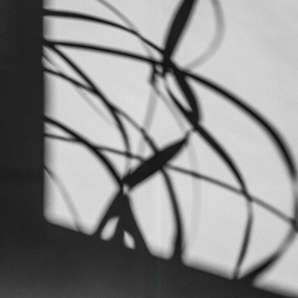Abstract — a found frame cropped until scale and context fall away, Berlin