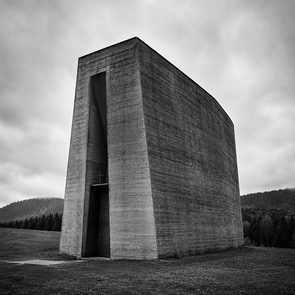Modern architecture photography — daylight moving across a modern building’s surfaces